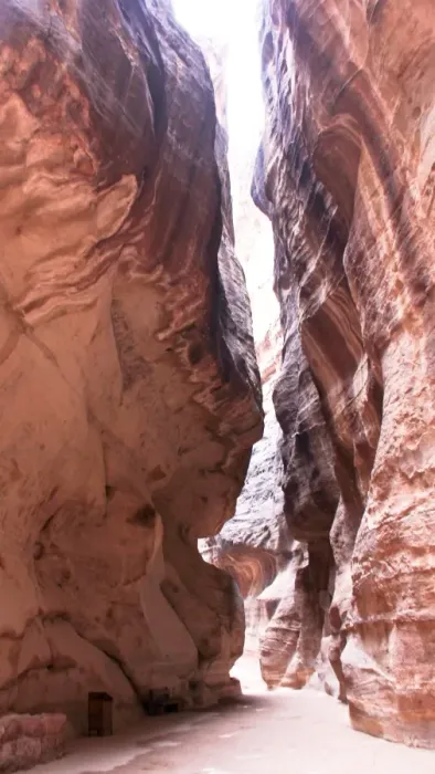 Framed Print : The Siq in Petra Framed Print : The Siq in Petra