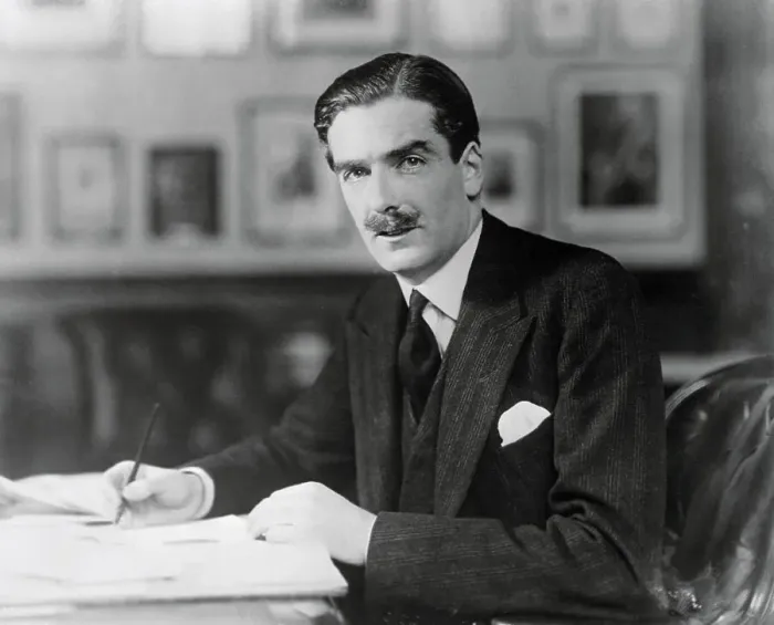 Framed Print : Sir Anthony Eden at His Desk Framed Print : Sir Anthony Eden at His Desk