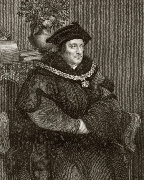 Framed Print : Sir Thomas More sepia toned (XXXL) Framed Print : Sir Thomas More sepia toned (XXXL)