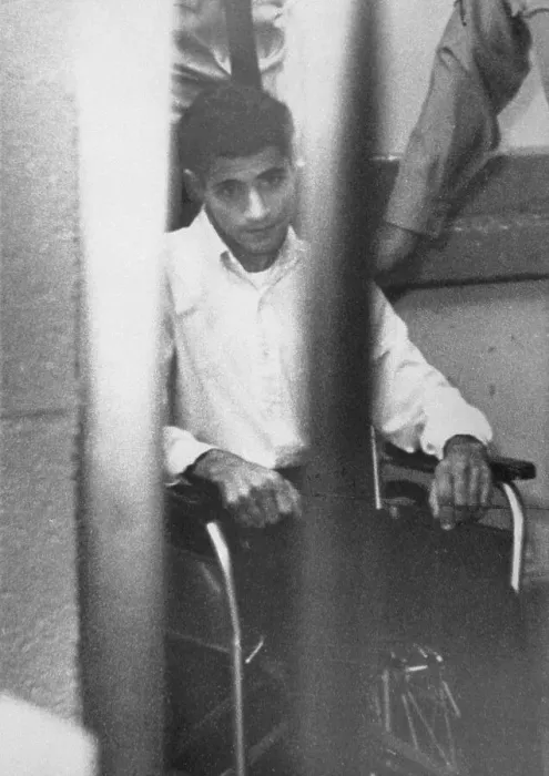 Framed Print : Sirhan B. Sirhan Sitting in Jail Cell Framed Print : Sirhan B. Sirhan Sitting in Jail Cell