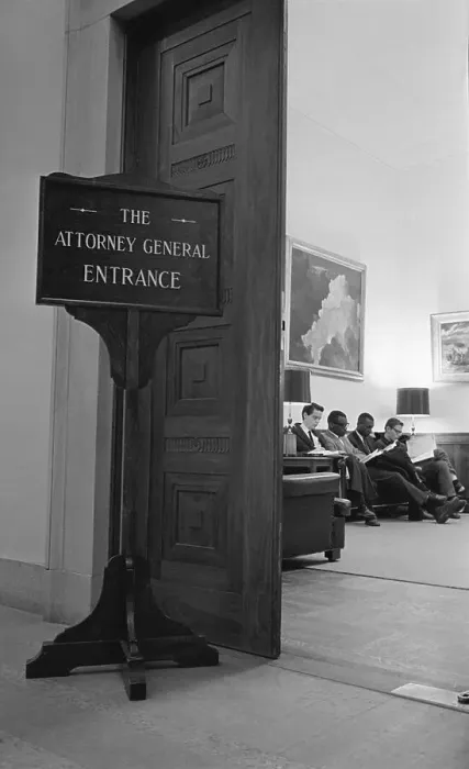 Framed Print : Sit-In At Attorney General'S Office Framed Print : Sit-In At Attorney General'S Office