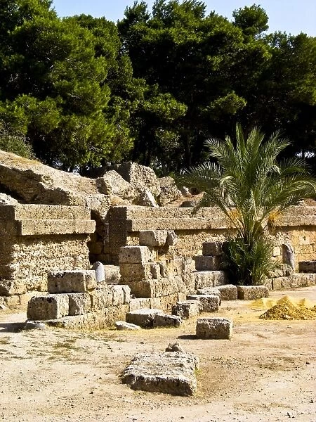 The Site of Paestum in Italy