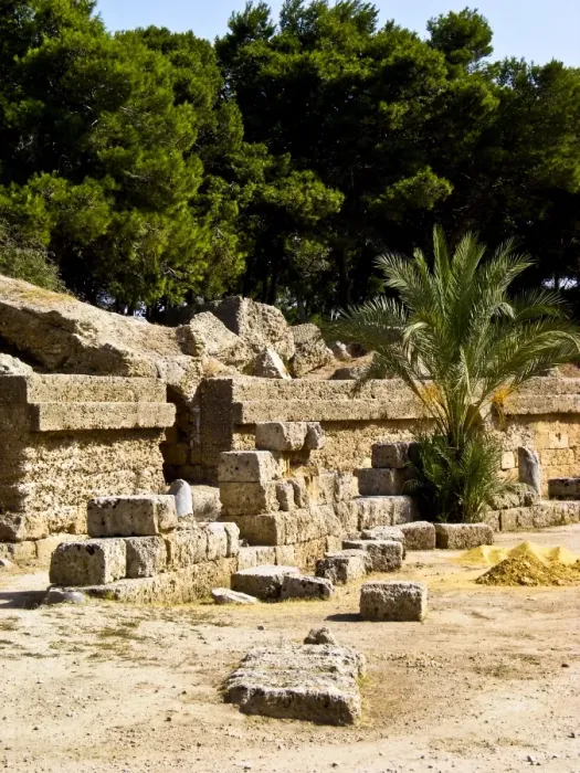Framed Print : The Site of Paestum in Italy Framed Print : The Site of Paestum in Italy