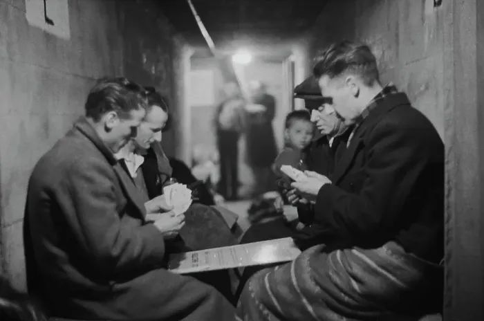 Framed Print : Sitting Out The Blitz Framed Print : Sitting Out The Blitz