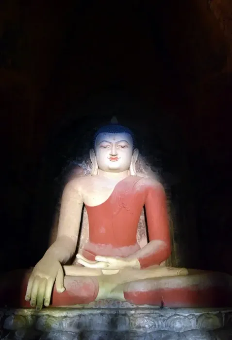 Framed Print : Sitting Buddha in the day light Bagan Myanmar Framed Print : Sitting Buddha in the day light Bagan Myanmar