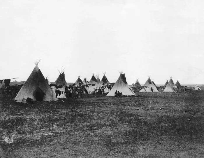 Framed Print : Sitting Bull's Camp at Standing Rock Framed Print : Sitting Bull's Camp at Standing Rock