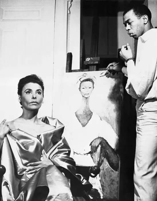 Framed Print : Sitting Star Lena Horne