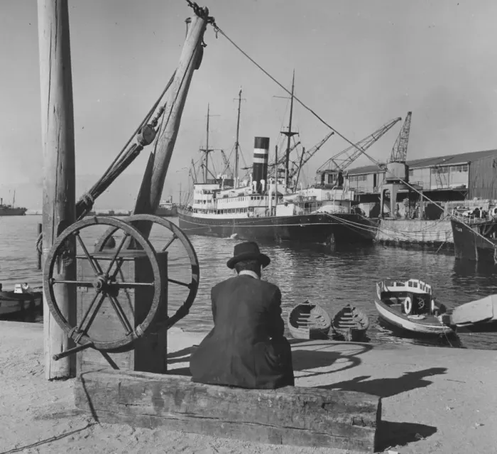 Framed Print : Sitting By Windlass Framed Print : Sitting By Windlass