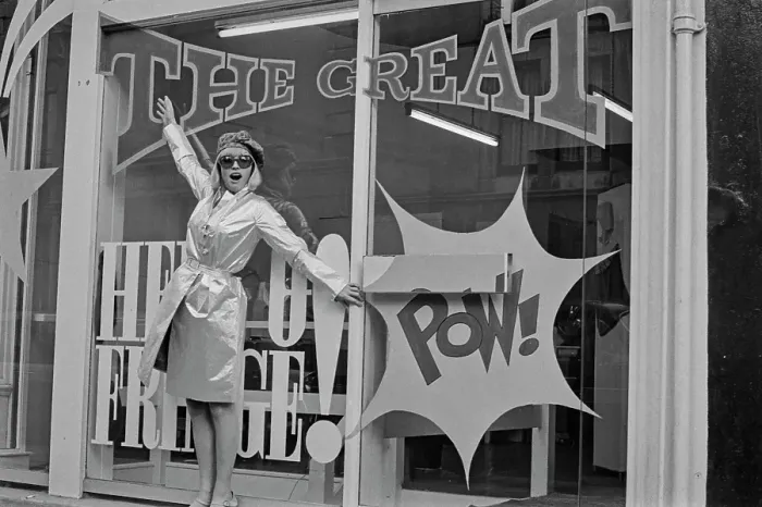 Framed Print : Sixties London Fashions Framed Print : Sixties London Fashions