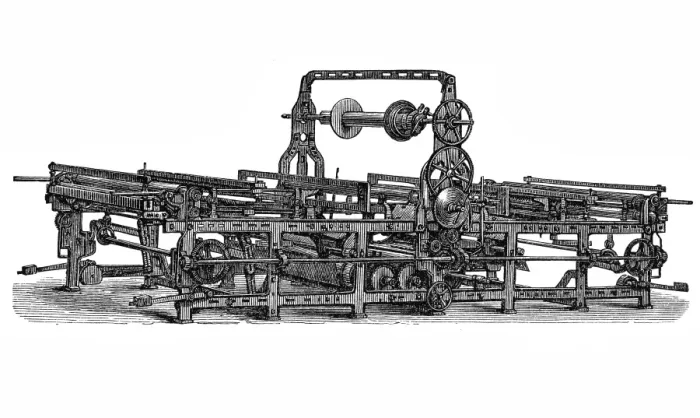 Framed Print : Sizing machine Framed Print : Sizing machine