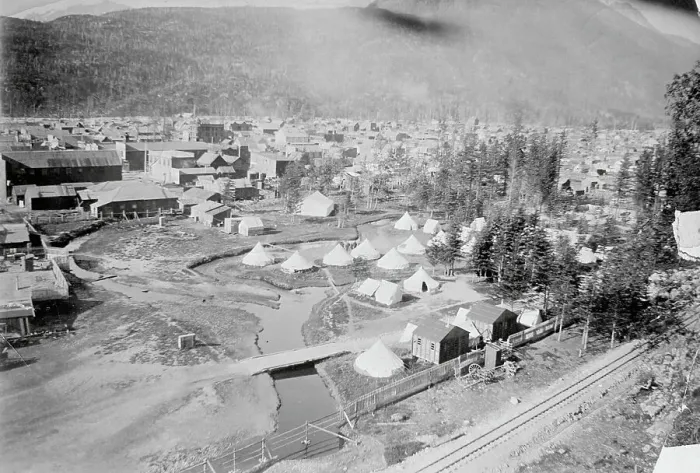 Framed Print : Skagway Village Framed Print : Skagway Village