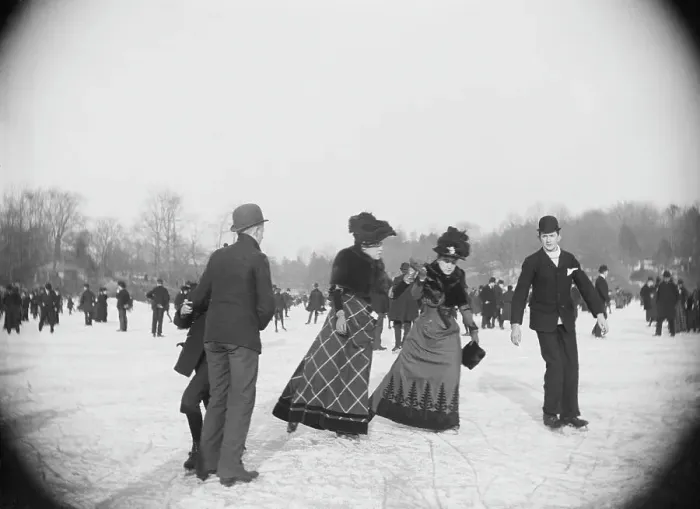 Framed Print : Skating In Central Park Framed Print : Skating In Central Park