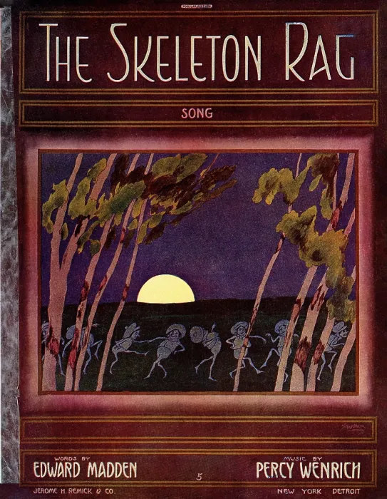 Framed Print : The Skeleton Rag Framed Print : The Skeleton Rag