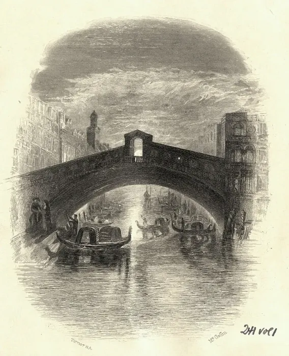 Framed Print : Sketch of Bridge of the Rialto in Venice Framed Print : Sketch of Bridge of the Rialto in Venice