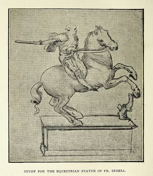 Framed Print : After the sketch by Leonardo da Vinci, Study for the equestrian statue of Fr. Sforza, Early renaissance art Framed Print : After the sketch by Leonardo da Vinci, Study for the equestrian statue of Fr. Sforza, Early renaissance art