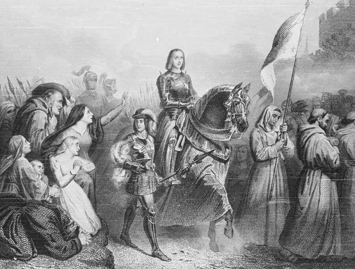Framed Print : Sketching of Joan of Ark Framed Print : Sketching of Joan of Ark