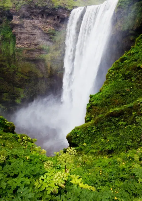 Framed Print : Skogafoss waterfall, Iceland