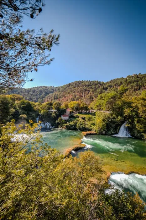 Framed Print : Skradinski Buk waterfall, Krka National Park Framed Print : Skradinski Buk waterfall, Krka National Park