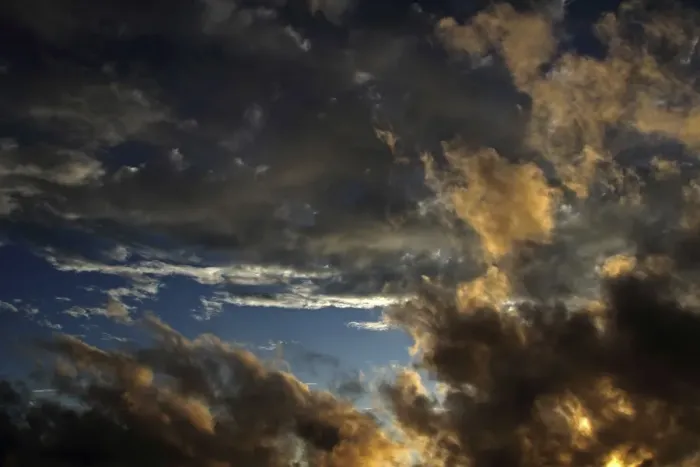 Framed Print : Sky with clouds, moody atmosphere Framed Print : Sky with clouds, moody atmosphere
