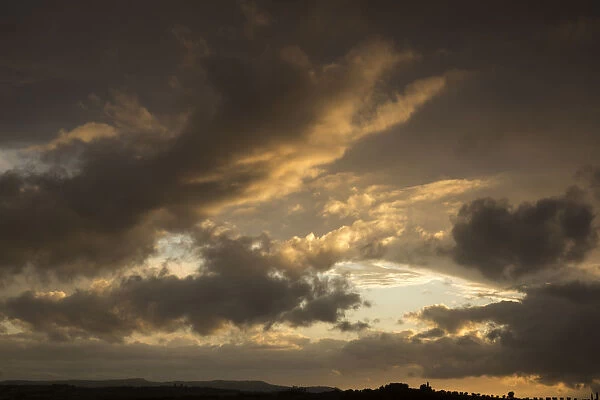 Sky over the Cornish country side