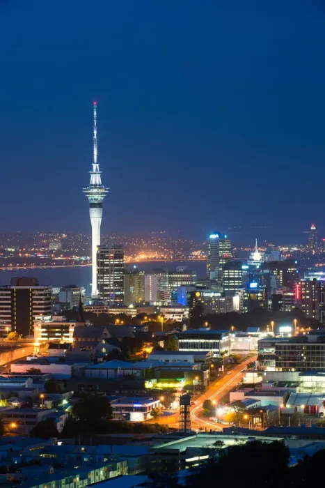 Framed Print : Sky tower of Auckland Framed Print : Sky tower of Auckland
