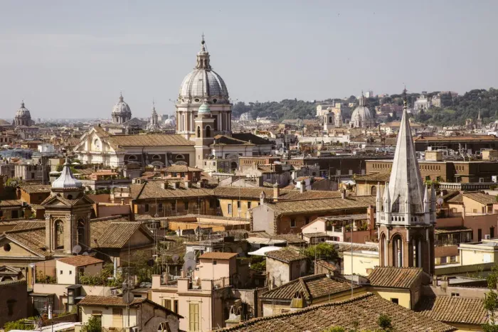 Framed Print : Skyline of Rome Framed Print : Skyline of Rome