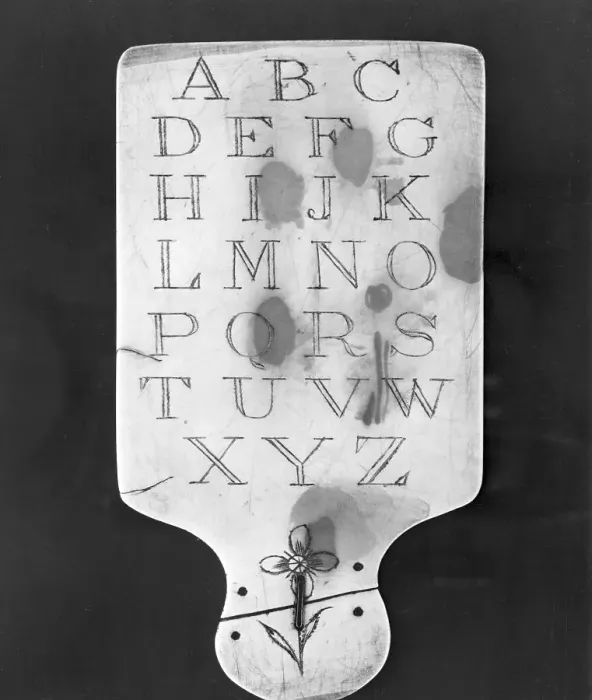 Framed Print : Slate Alphabet Tablet Framed Print : Slate Alphabet Tablet