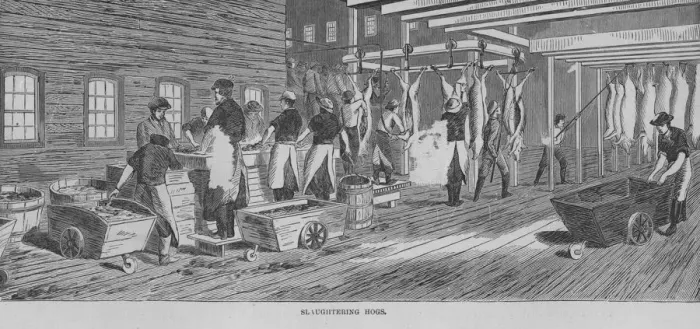 Framed Print : Slaughterhouse Framed Print : Slaughterhouse
