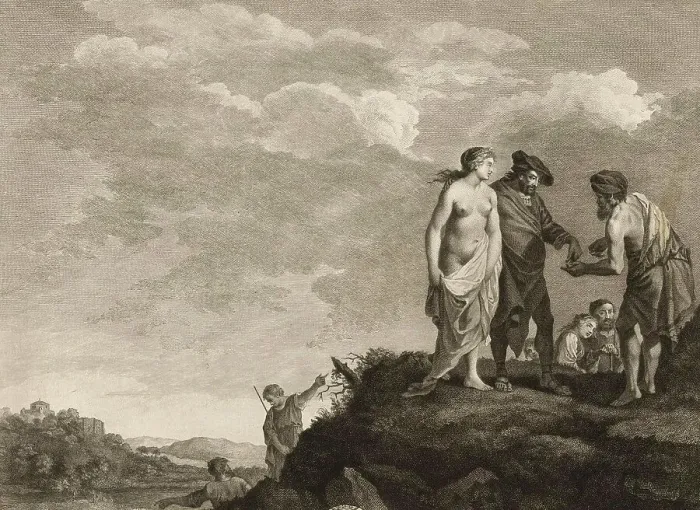 Framed Print : Slave auction, local farmer buys slaves from slave trader, 1750, France, Historical, digitally restored reproduction from a 19th century original Framed Print : Slave auction, local farmer buys slaves from slave trader, 1750, France, Historical, digitally restored reproduction from a 19th century original