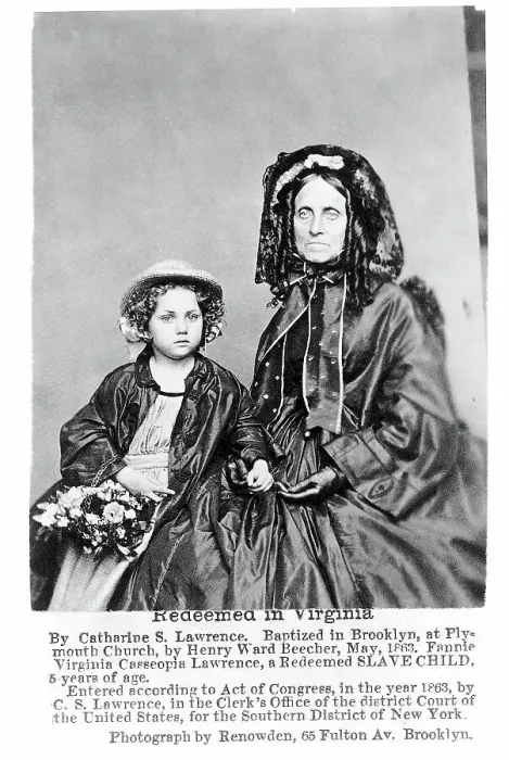 Framed Print : Slave Child Adopted By Brooklyn Matron Framed Print : Slave Child Adopted By Brooklyn Matron