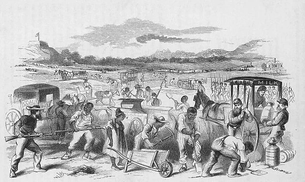 Slaves Forced To Work On Nashvillle Defenses