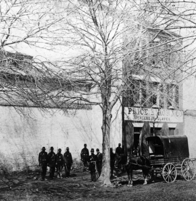 Framed Print : Slaves Storefront Framed Print : Slaves Storefront