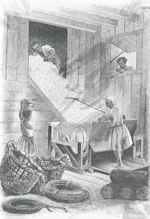 Framed Print : Slaves Working in Cellar Framed Print : Slaves Working in Cellar