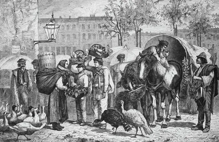 Framed Print : Slavs and Hungarians at the Naschmarkt in Vienna, Austria, History, digital reproduction of an original from the 19th century Framed Print : Slavs and Hungarians at the Naschmarkt in Vienna, Austria, History, digital reproduction of an original from the 19th century