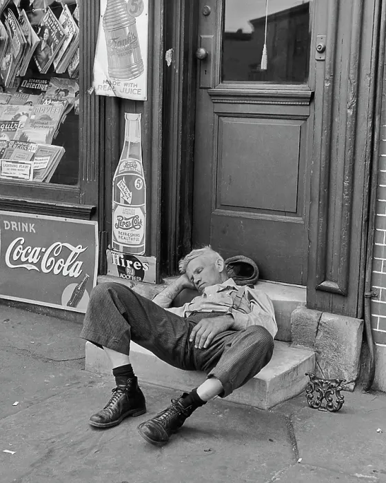 Framed Print : Sleeping In Doorway Framed Print : Sleeping In Doorway