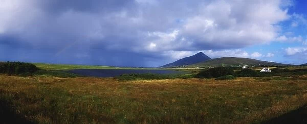 Slievemore mountains, Achill island, Co Mayo, Ireland