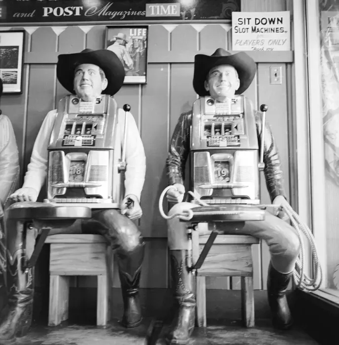 Framed Print : Slot Machines Framed Print : Slot Machines