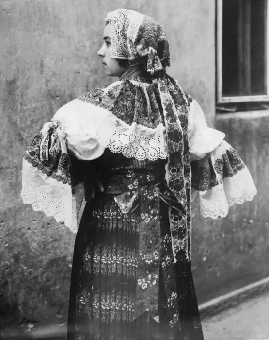 Framed Print : Slovak Fashion Framed Print : Slovak Fashion