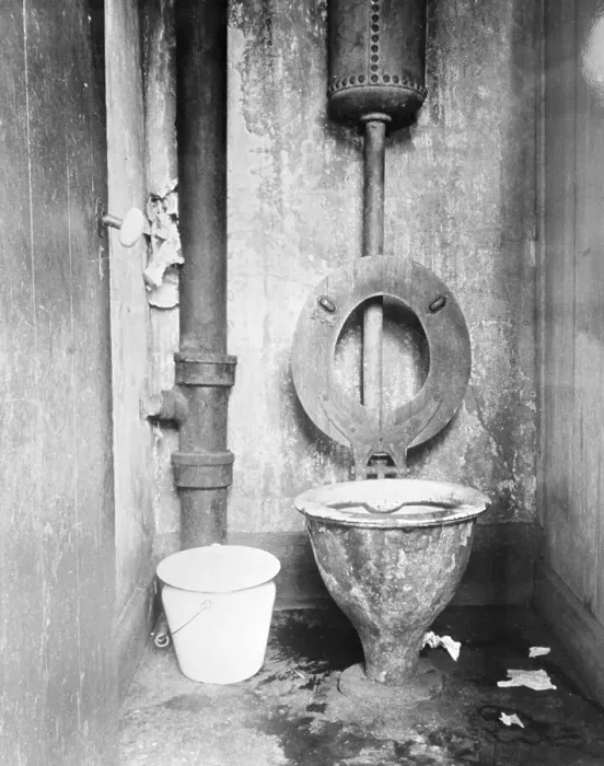 Framed Print : Slum Privy in Cincinnati Framed Print : Slum Privy in Cincinnati