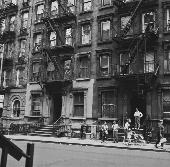 Framed Print : Slums On West 46th Street, NYC Framed Print : Slums On West 46th Street, NYC