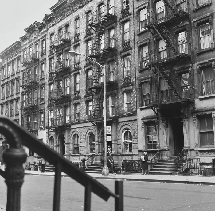 Framed Print : Slums On West 46th Street, NYC Framed Print : Slums On West 46th Street, NYC