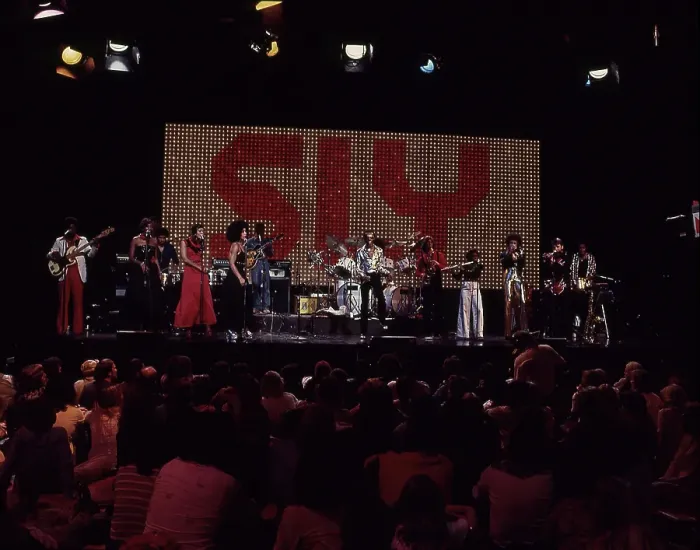 Framed Print : Sly & The Family Stone on The Midnight Special Framed Print : Sly & The Family Stone on The Midnight Special