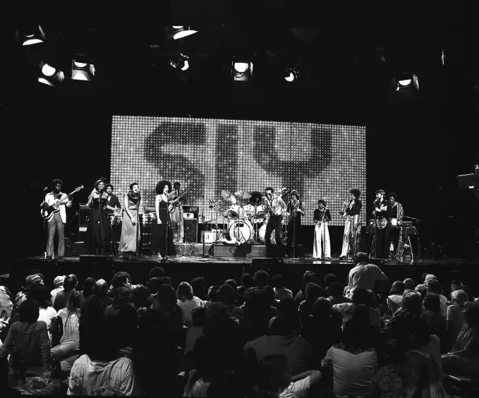 Framed Print : Sly & The Family Stone on The Midnight Special Framed Print : Sly & The Family Stone on The Midnight Special