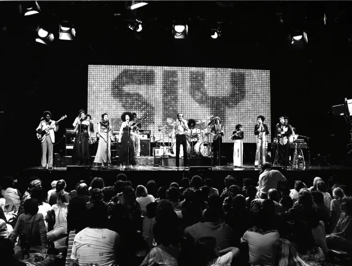 Framed Print : Sly And The Family Stone On The Midnight Special Framed Print : Sly And The Family Stone On The Midnight Special