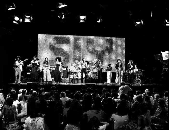 Framed Print : Sly And The Family Stone On The Midnight Special Framed Print : Sly And The Family Stone On The Midnight Special