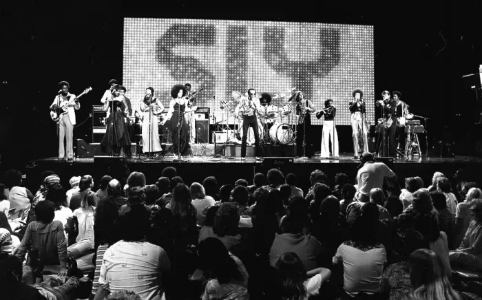 Framed Print : Sly And The Family Stone On The Midnight Special Framed Print : Sly And The Family Stone On The Midnight Special
