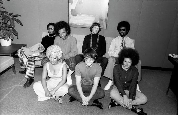Framed Print : Sly And The Family Stone Portrait Framed Print : Sly And The Family Stone Portrait