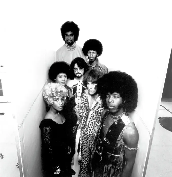 Framed Print : Sly & The Family Stone Portrait Framed Print : Sly & The Family Stone Portrait
