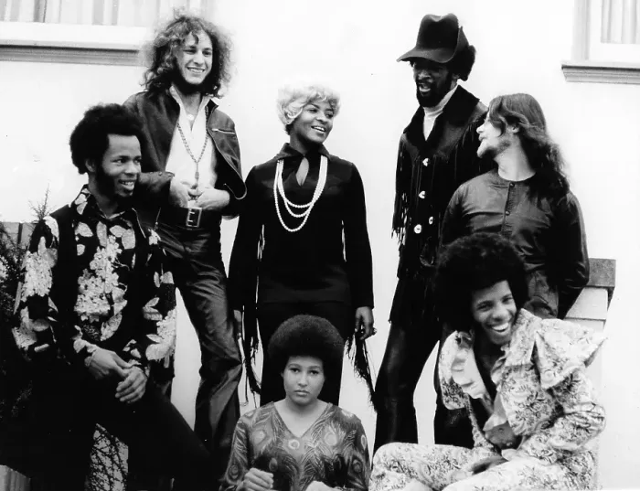 Framed Print : Sly & The Family Stone Portrait Framed Print : Sly & The Family Stone Portrait