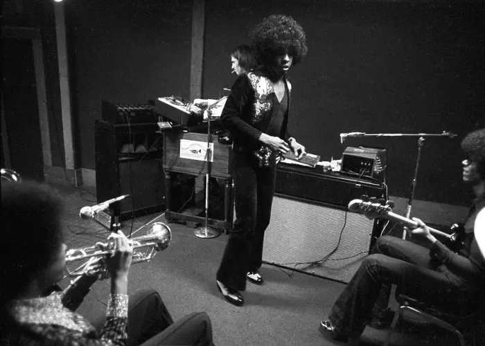 Framed Print : Sly And The Family Stone Recording Framed Print : Sly And The Family Stone Recording